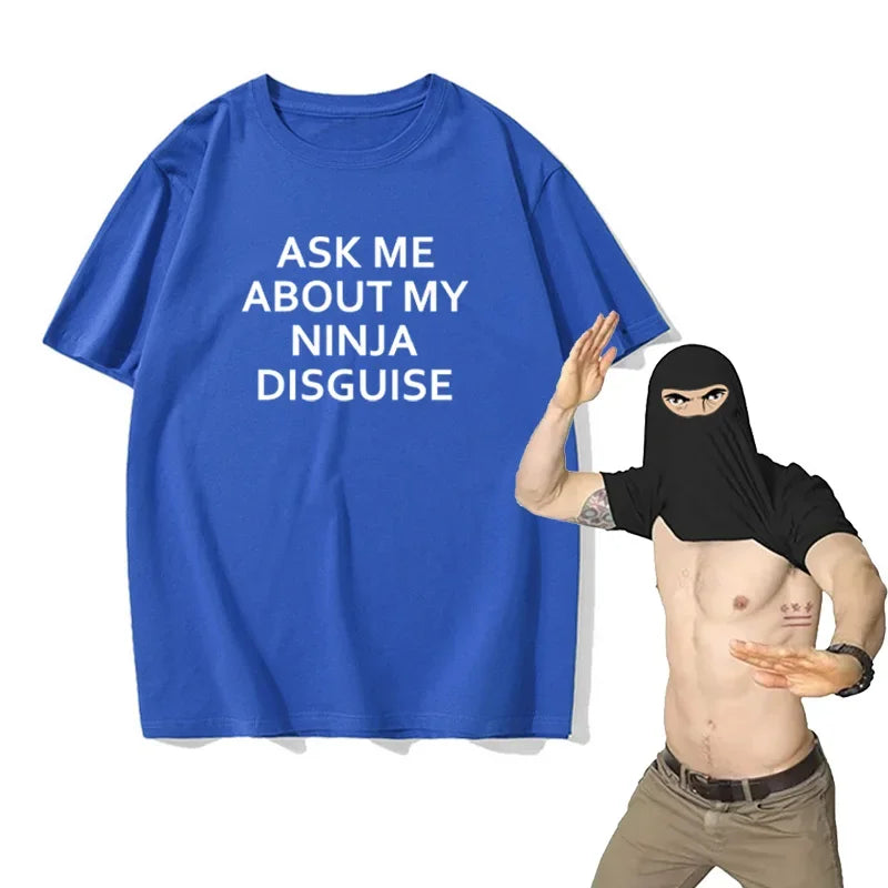 Ninja Camouflage Flap T-Shirt