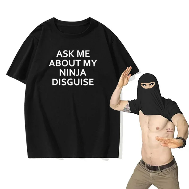 Ninja Camouflage Flap T-Shirt