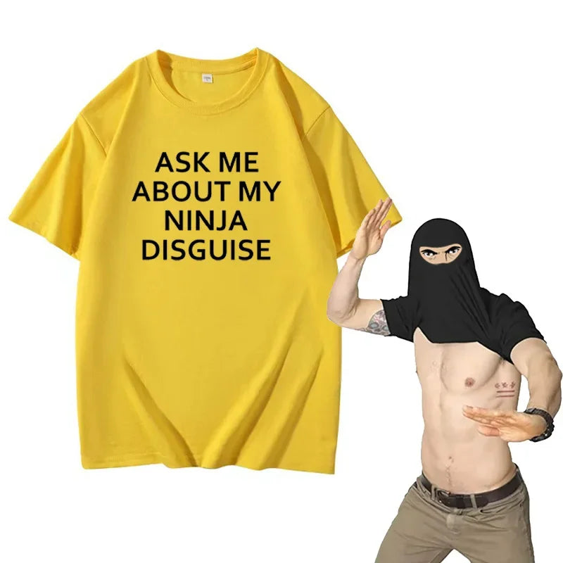 Ninja Camouflage Flap T-Shirt
