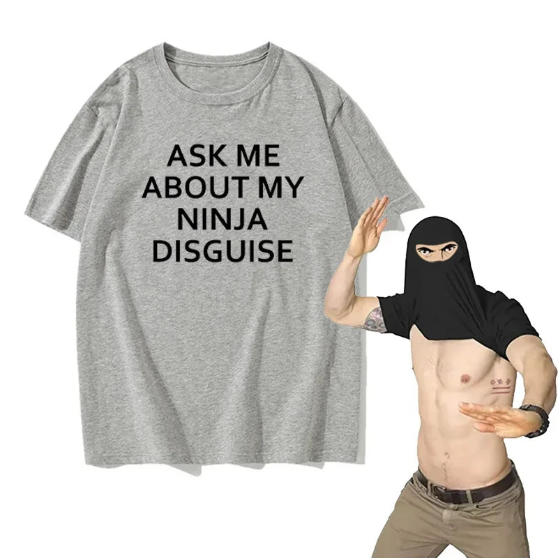 Ninja Camouflage Flap T-Shirt