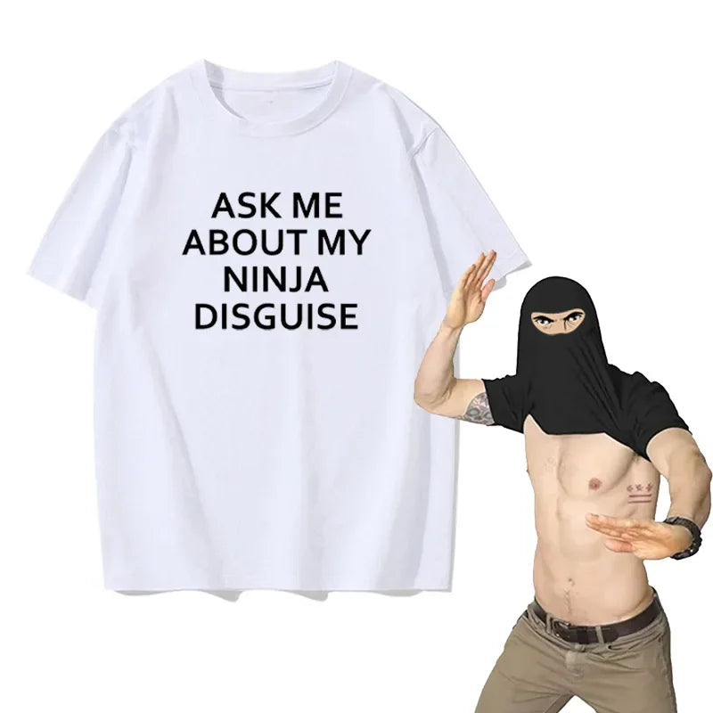 Ninja Camouflage Flap T-Shirt
