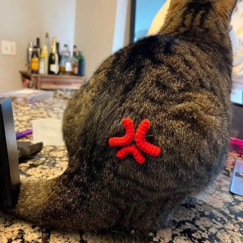 Funny Angry Hair Clip