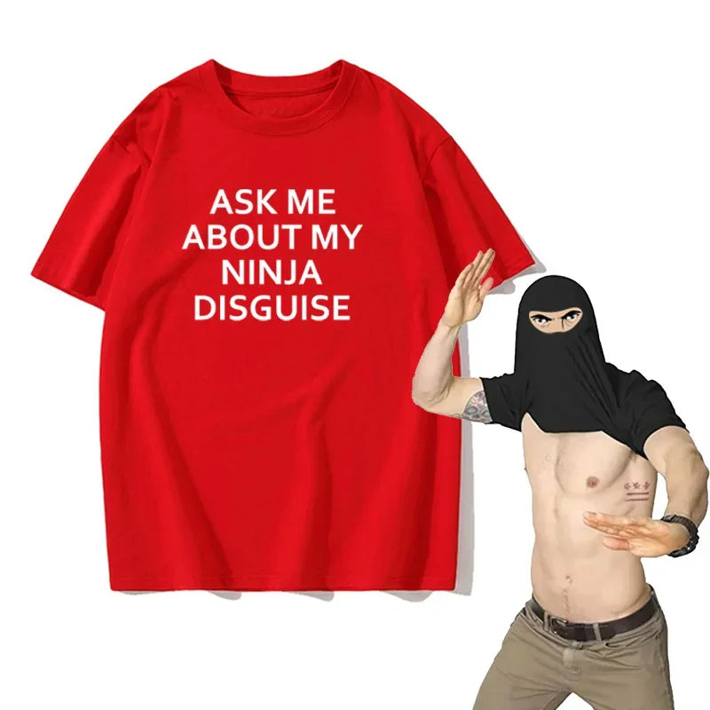 Ninja Camouflage Flap T-Shirt