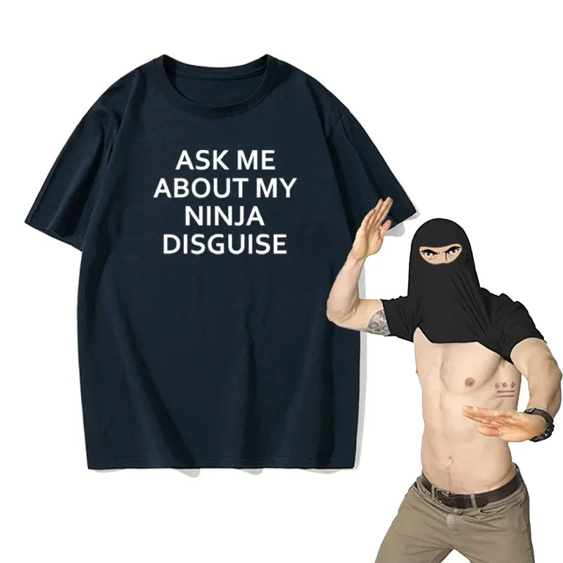 Ninja Camouflage Flap T-Shirt