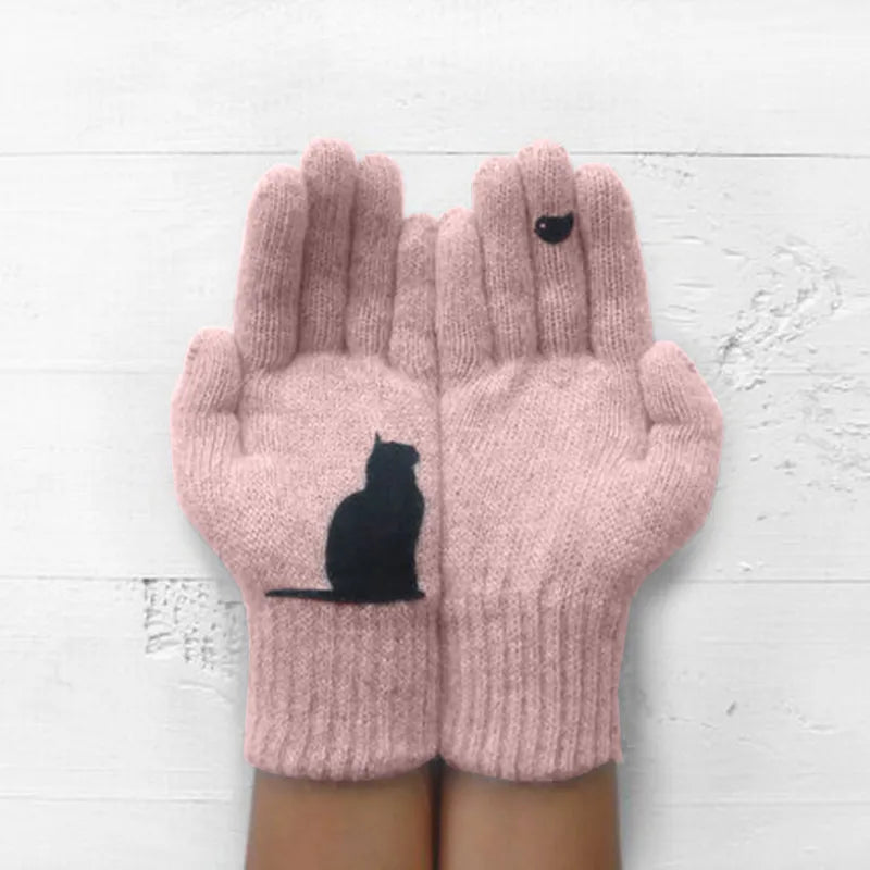 Cute Cat Dog Gloves