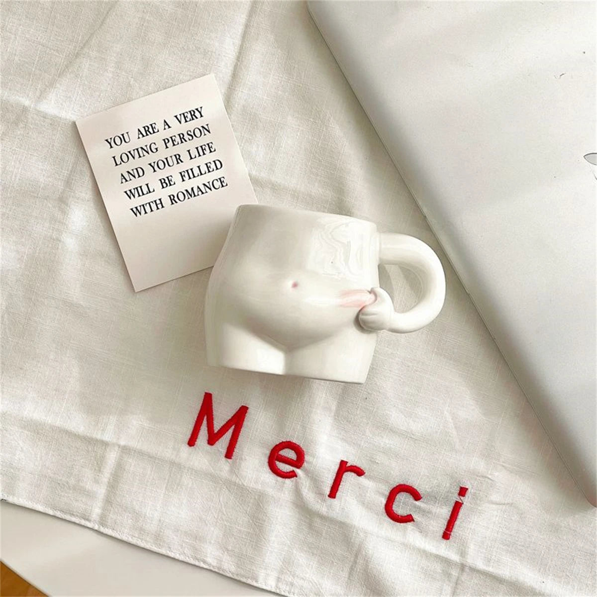 Pinch Belly Ceramic Mug