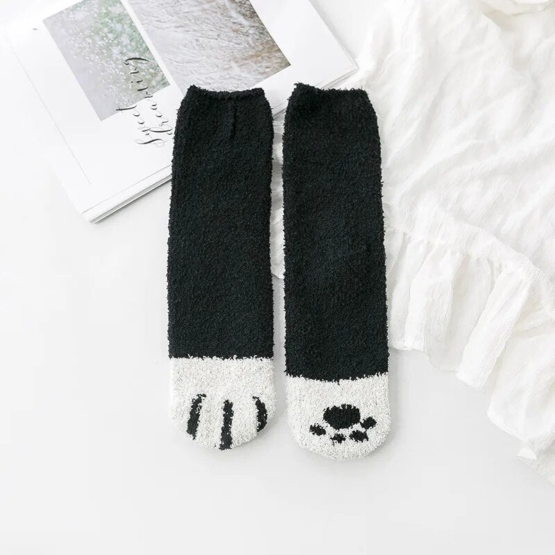 2PC cat claw socks