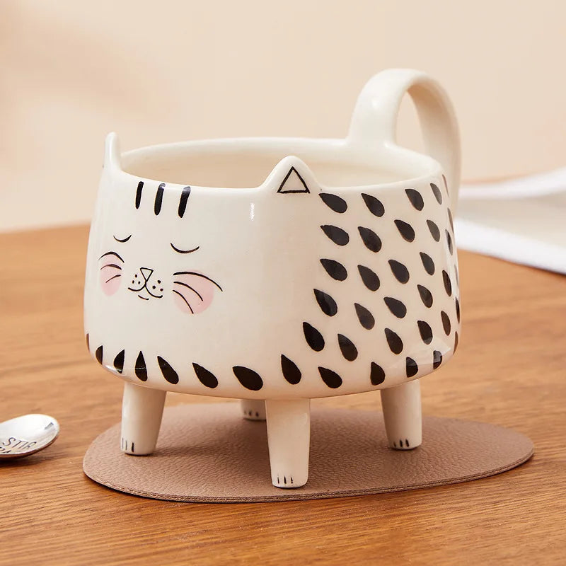 4 legs Cat Coffee Mug