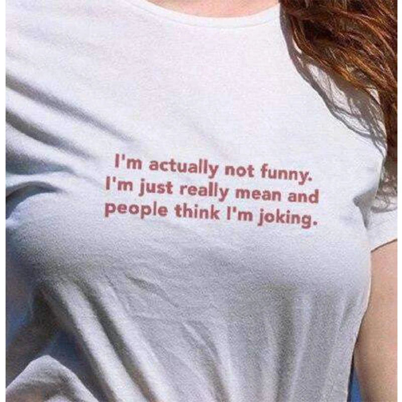 I'm Actually Not Funny T-Shirt