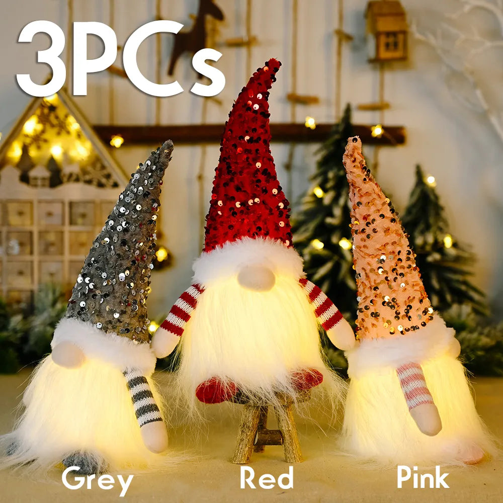 1~3pcs Christmas Gnome