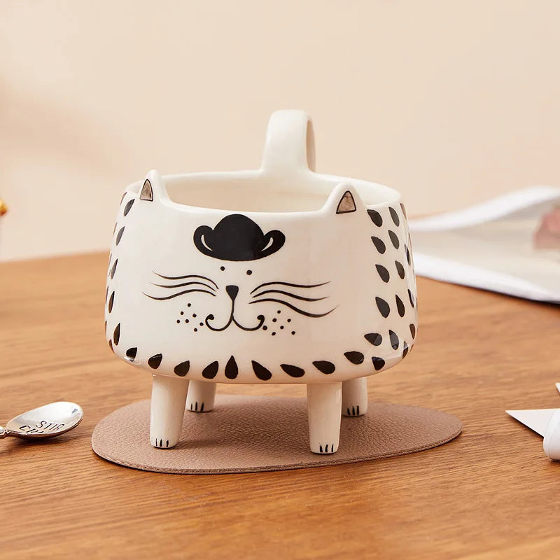 4 legs Cat Coffee Mug