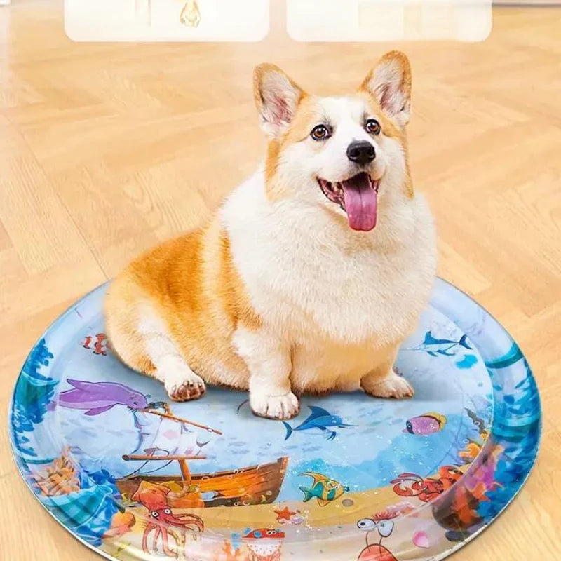 Pet Inflatable Water Play Mat