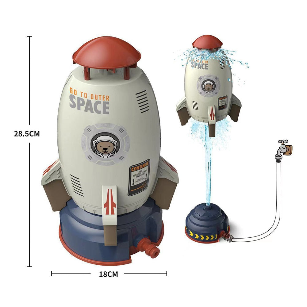 2023 Summer Toy Outdoor Yard Rocket Sprinkler