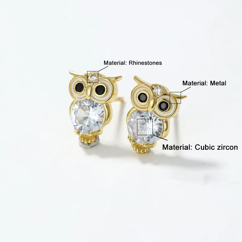 Owl Ear Studs