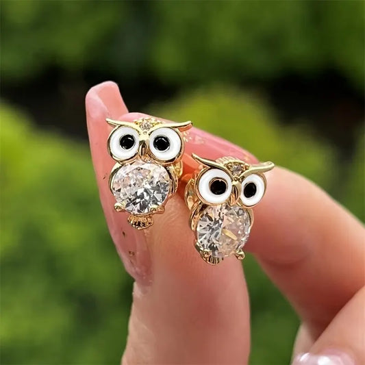 Owl Ear Studs