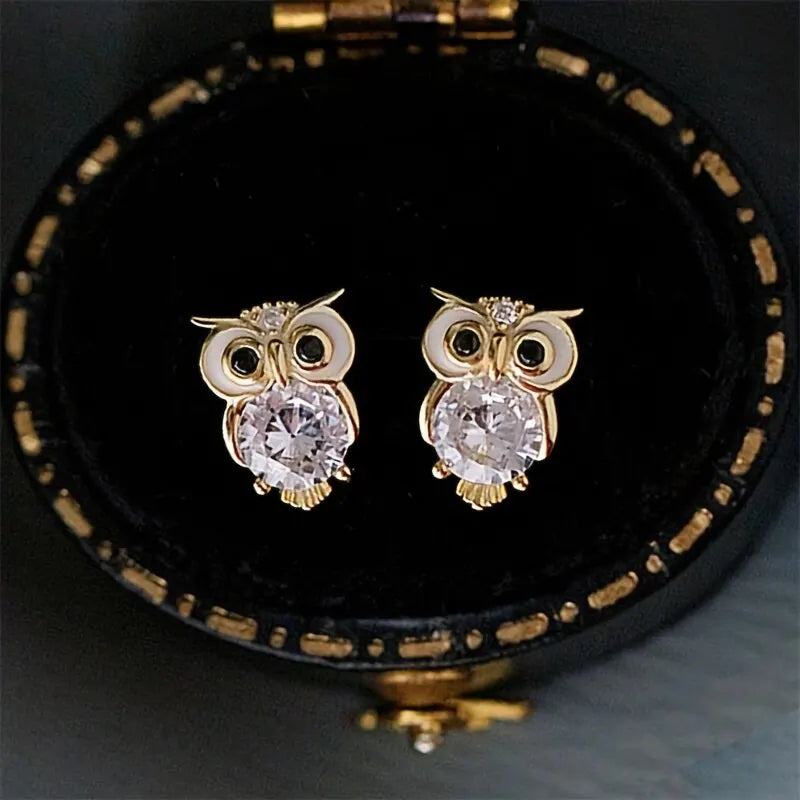 Owl Ear Studs