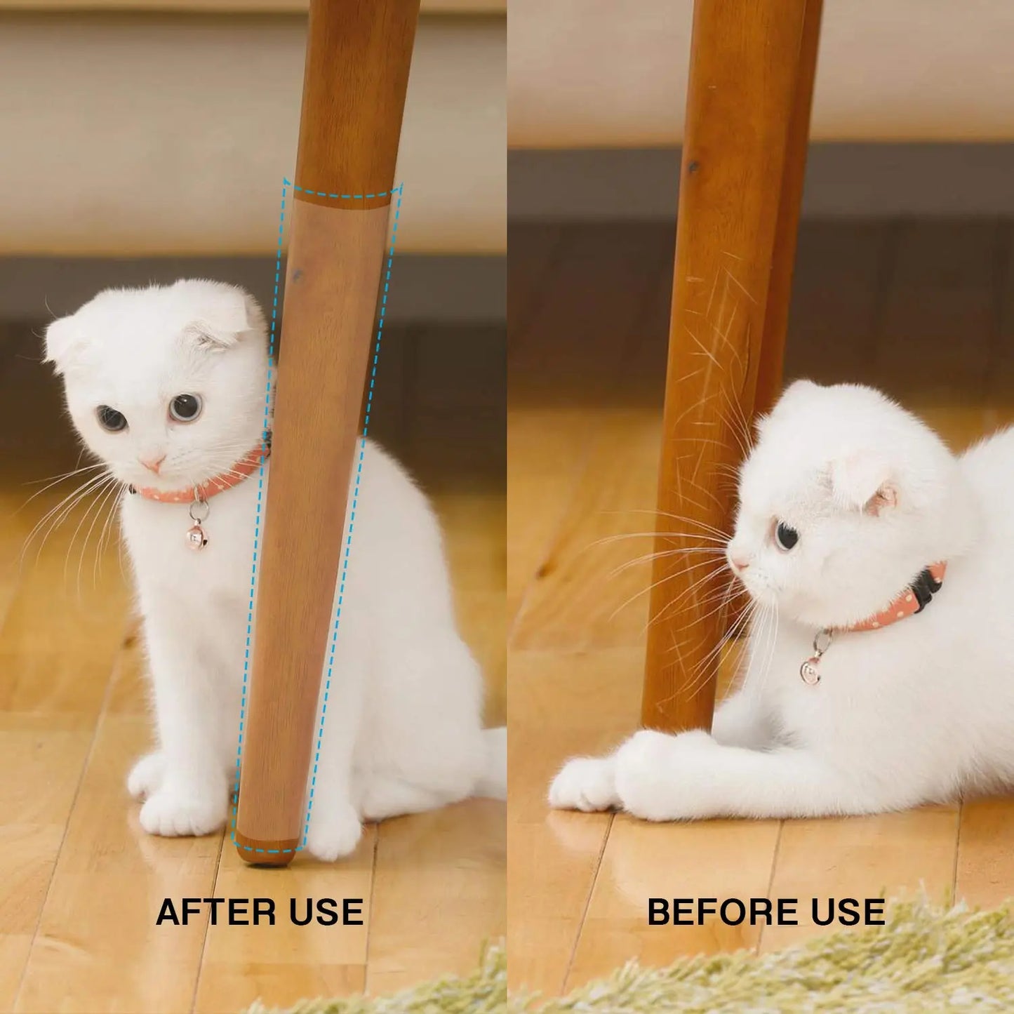 10 Pcs Furniture Protectors from Cats