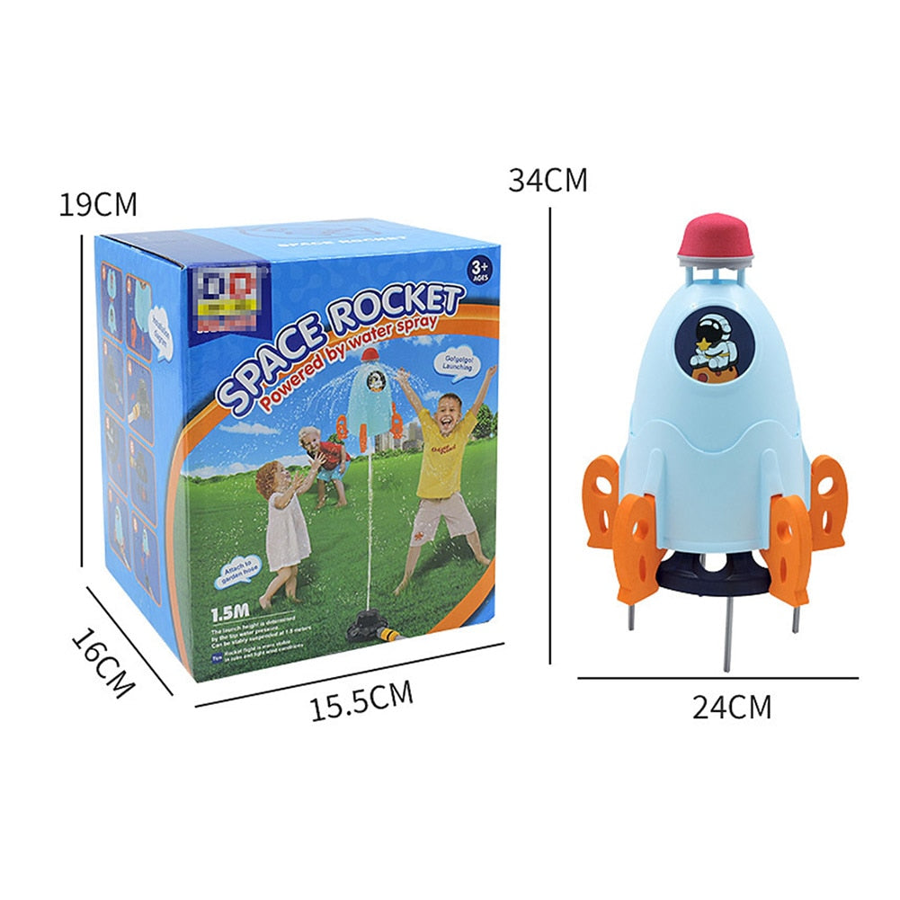 2023 Summer Toy Outdoor Yard Rocket Sprinkler