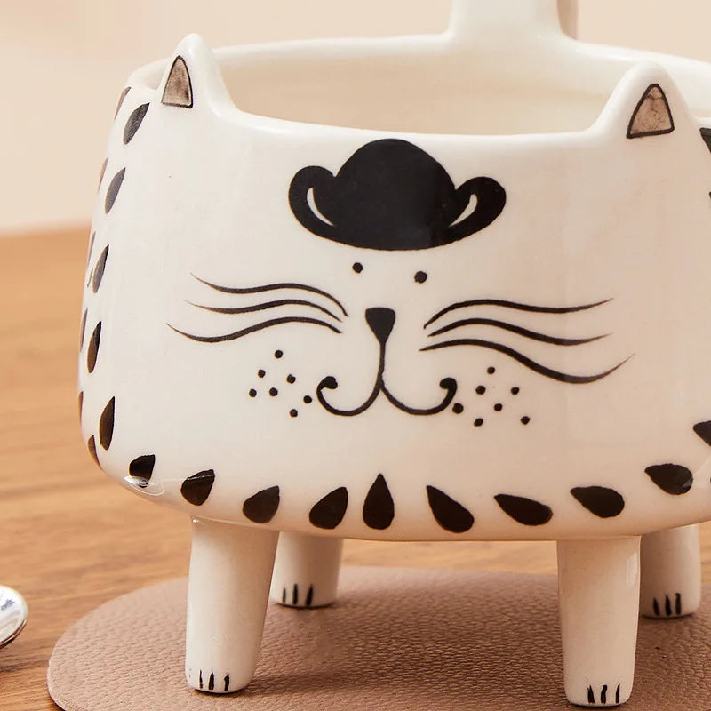 4 legs Cat Coffee Mug