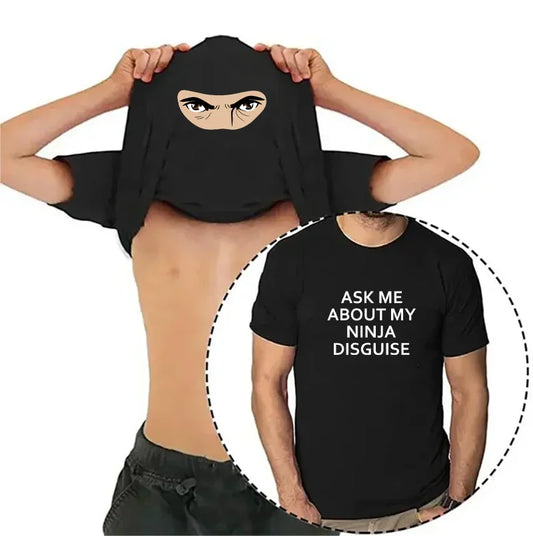 Ninja Camouflage Flap T-Shirt