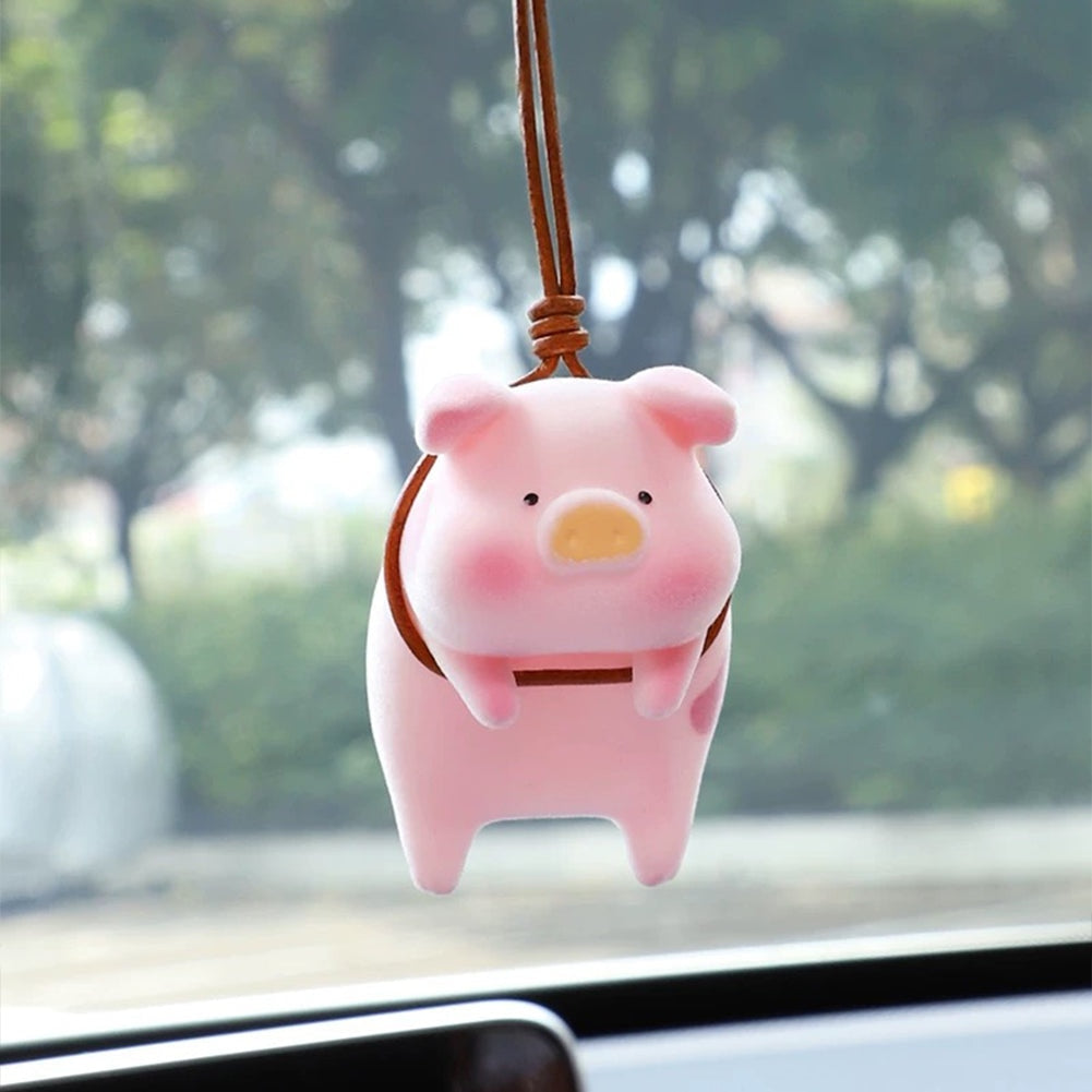 Swing Pig Car Pendant