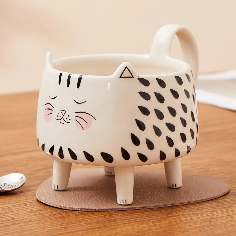 4 legs Cat Coffee Mug