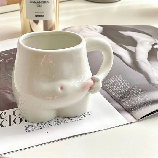 Pinch Belly Ceramic Mug