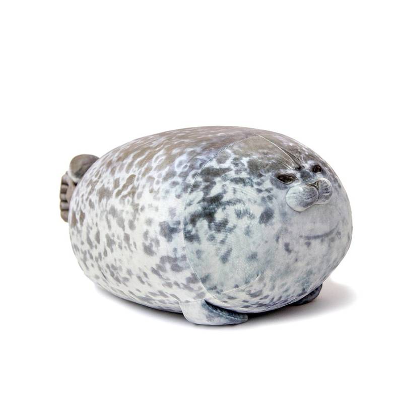 Angry Blob Seal Pillow