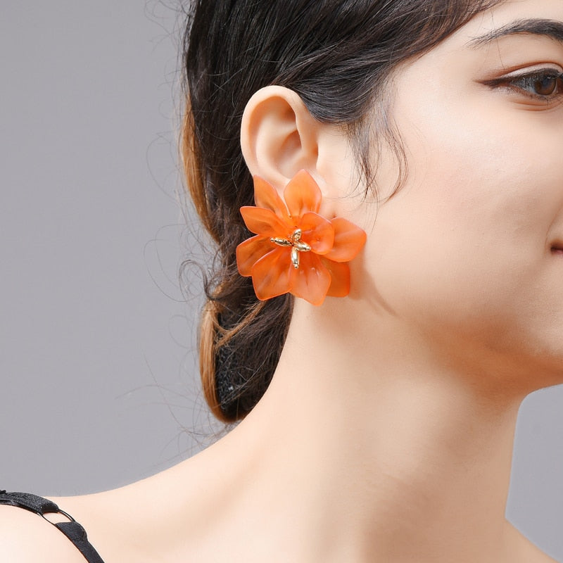 Hyperbole Flower Earrings