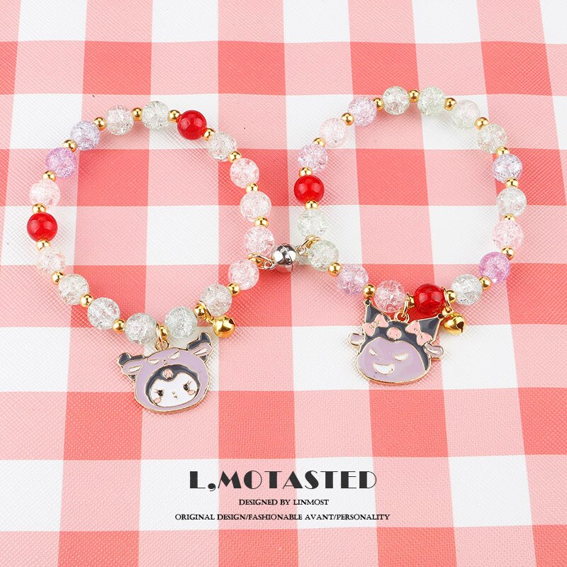 Couple Cartoon Magnetic Bracelet