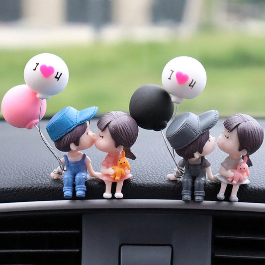 Car Decoration Cute Cartoon Couples