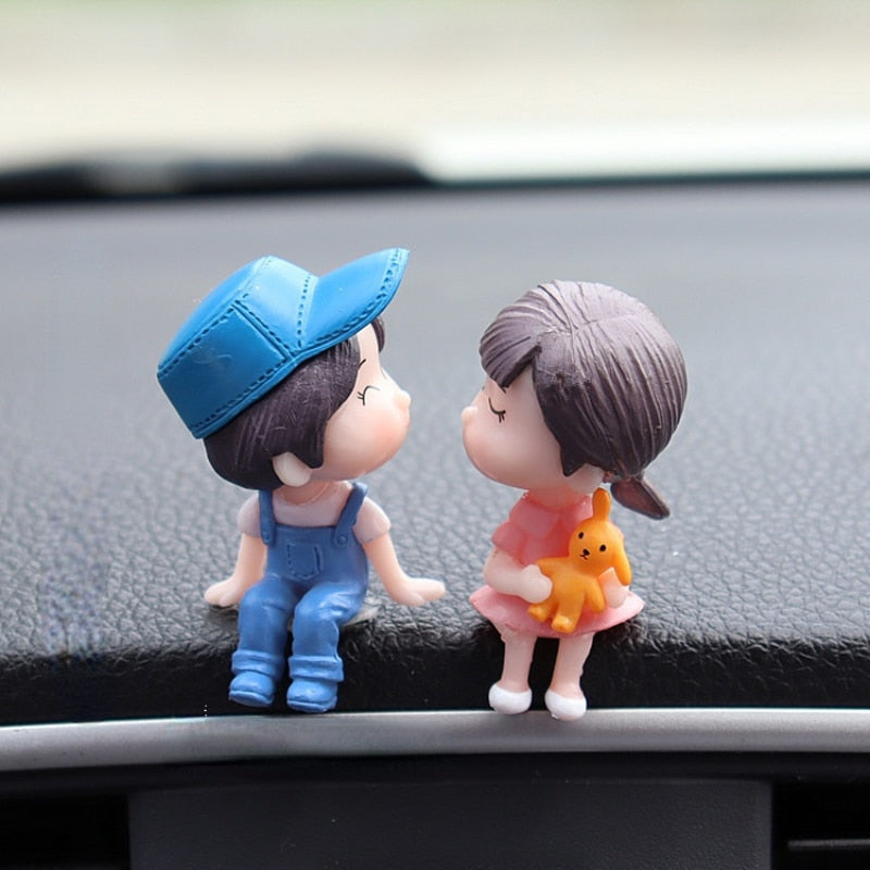 Car Decoration Cute Cartoon Couples