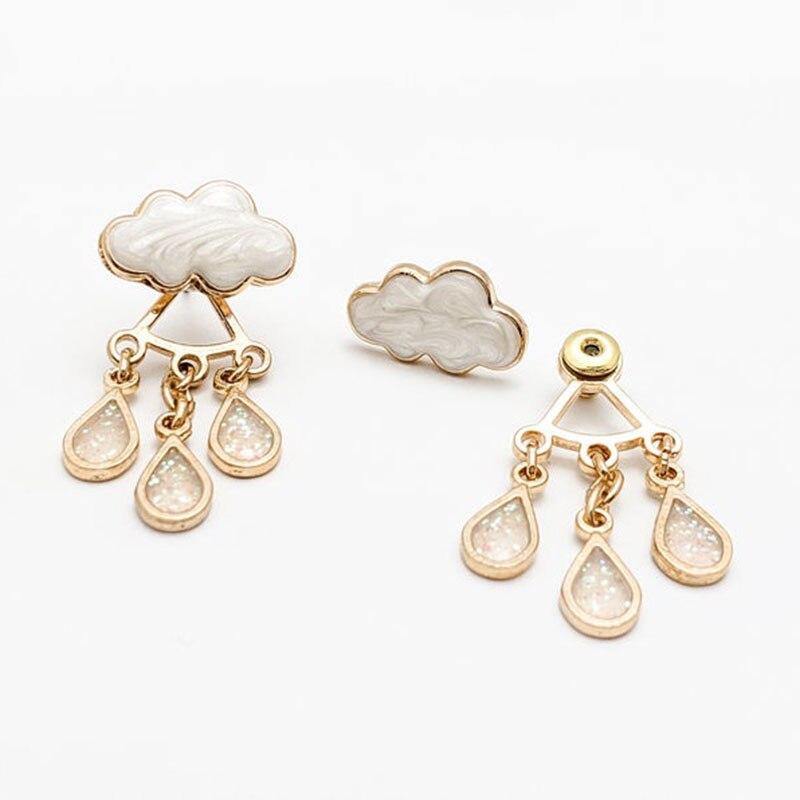 Rain Drop Dangle Earrings