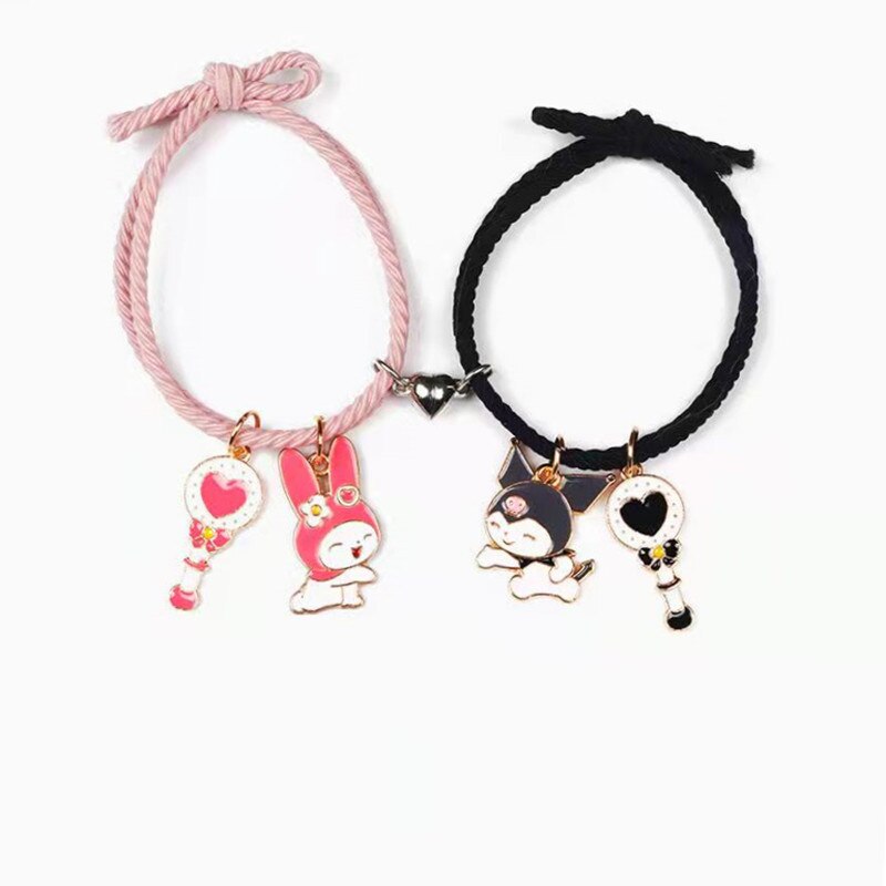 Couple Cartoon Magnetic Bracelet