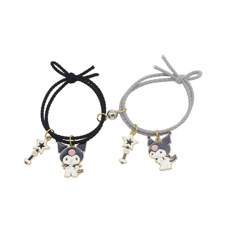 Couple Cartoon Magnetic Bracelet