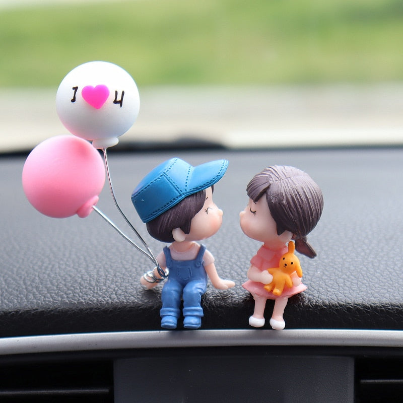 Car Decoration Cute Cartoon Couples