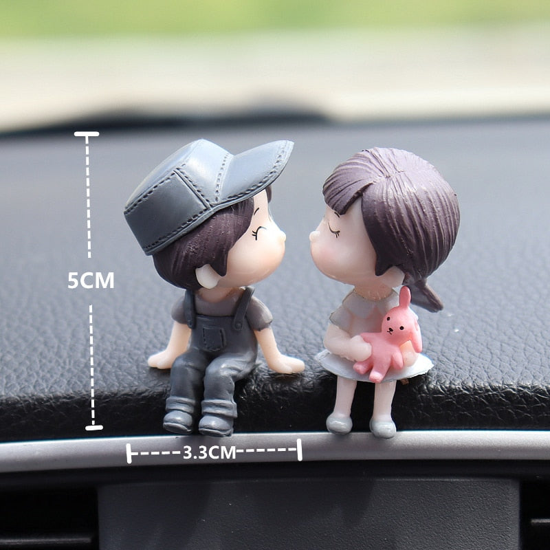 Car Decoration Cute Cartoon Couples