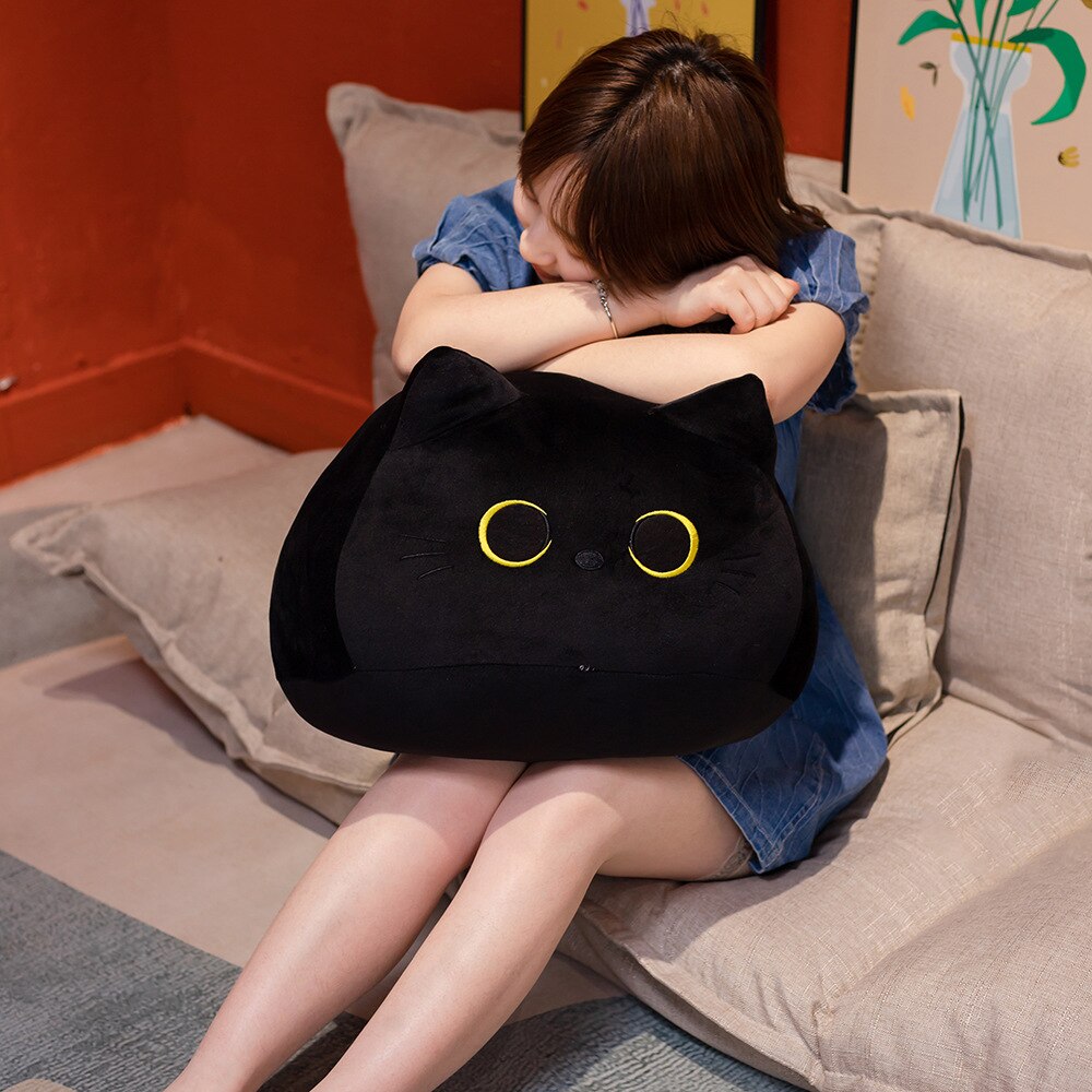 Kawaii Black Cat Plush