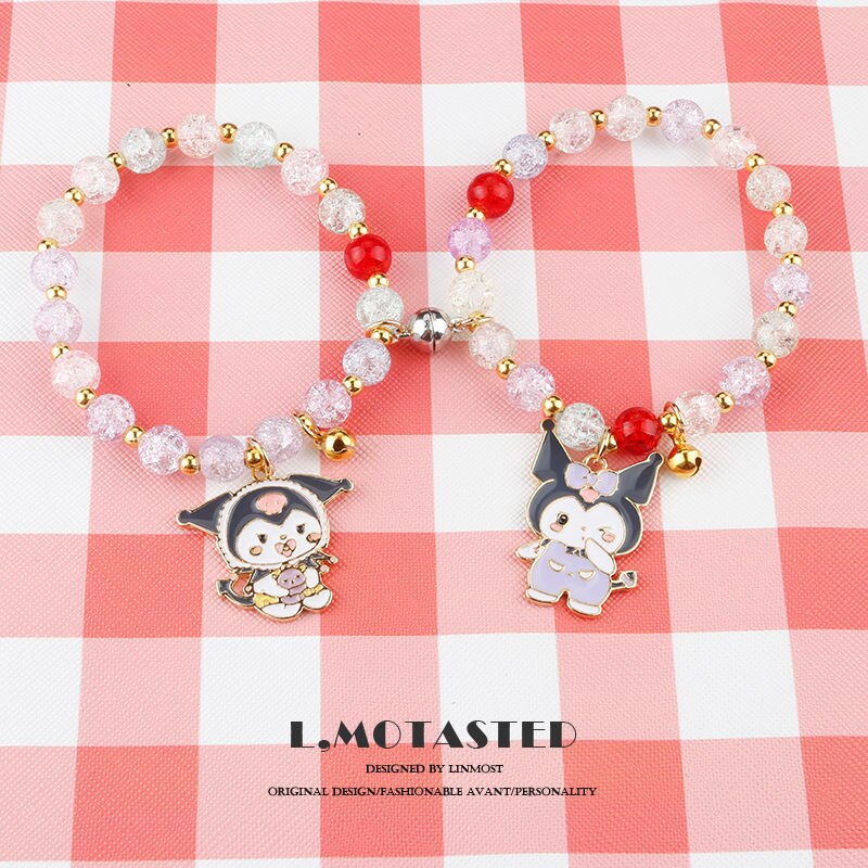 Couple Cartoon Magnetic Bracelet