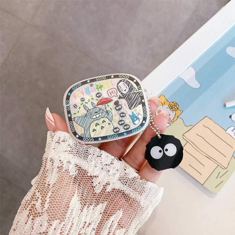 3D Cartoon Cute irpods 1 2 3 Pro Bluetooth Headphone Box