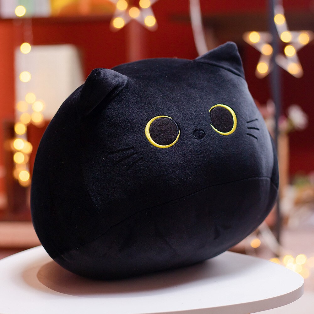 Kawaii Black Cat Plush