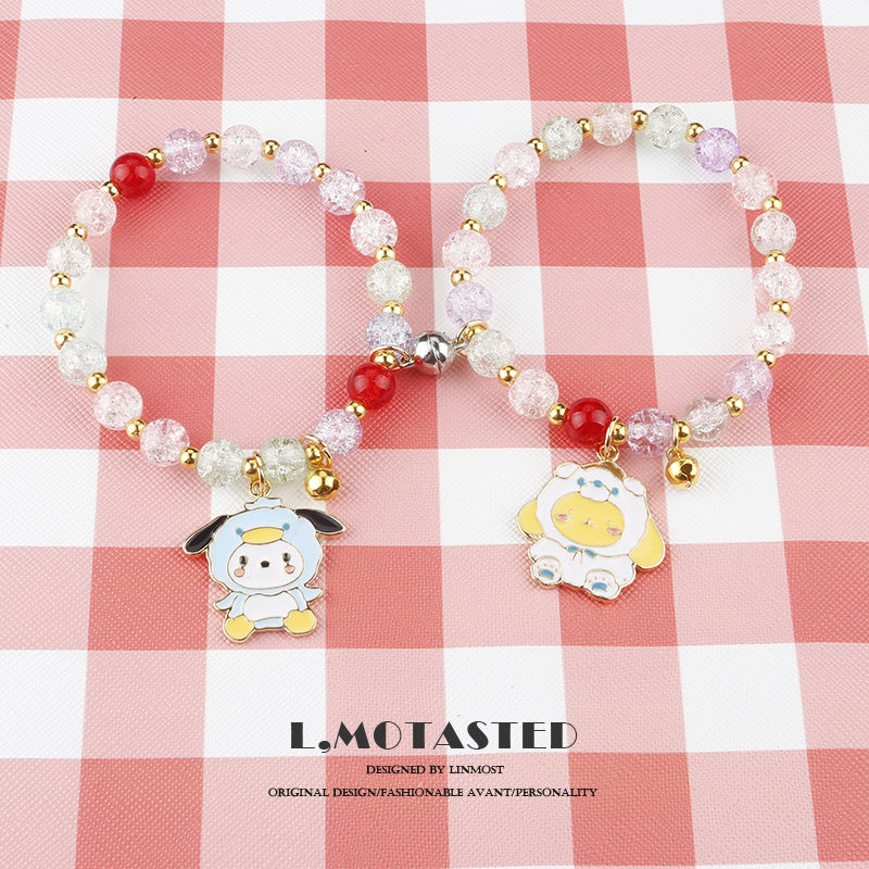 Couple Cartoon Magnetic Bracelet