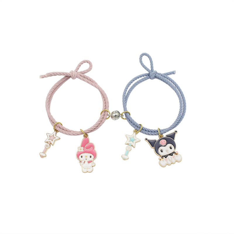 Couple Cartoon Magnetic Bracelet