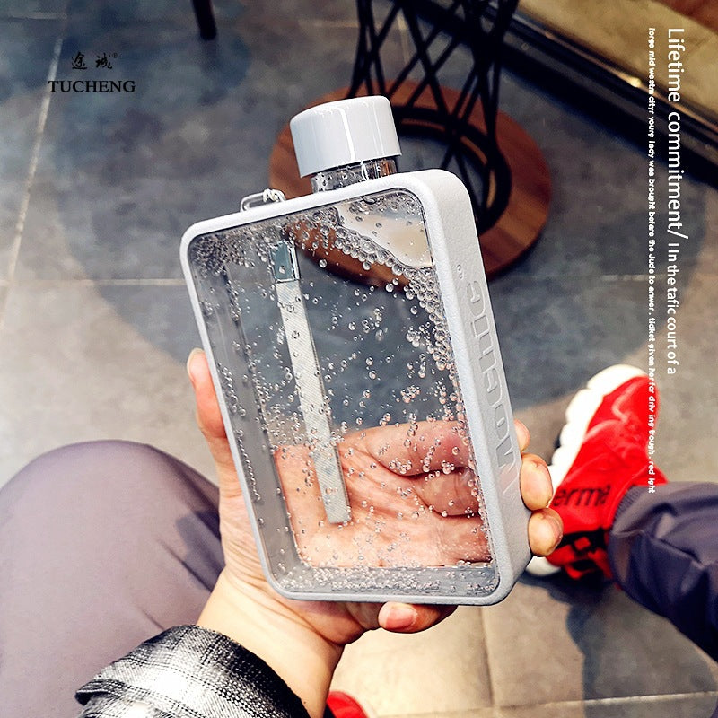 Creative Flat Water Bottle