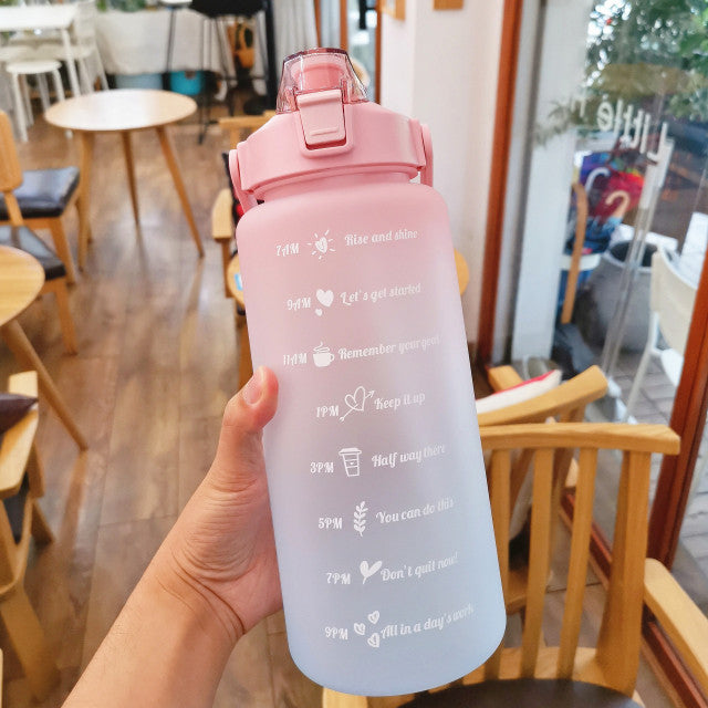 Girls Motivational Water Bottle