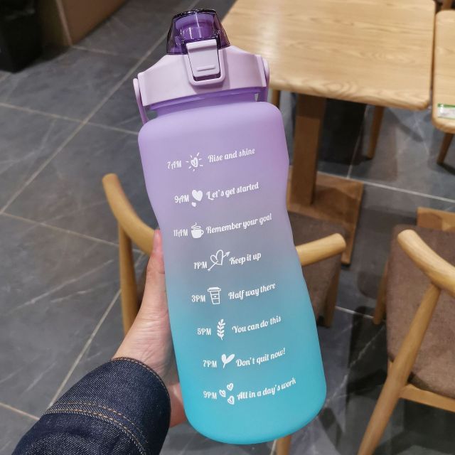 Girls Motivational Water Bottle